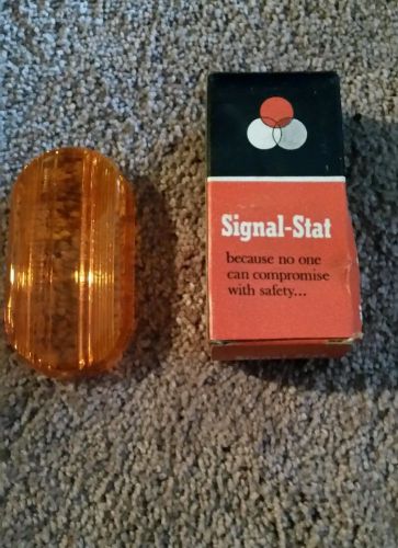 New signal stat 9093-a amber lens cover *free shipping*