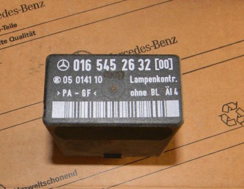 Mercedes benz v class w638 light lamp control unit relay 0165452632 oem