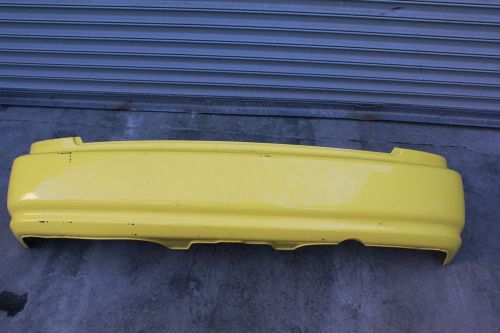 Jdm 96-00 honda civic 2d hatch back ek4 ek9 oem rear bumper yellow