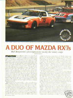 1978 mazda rx7 ***original article stock vs racing***