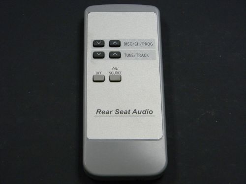 Toyota lexus rear dvd entertainment remote control rear seat oem 86170-34010