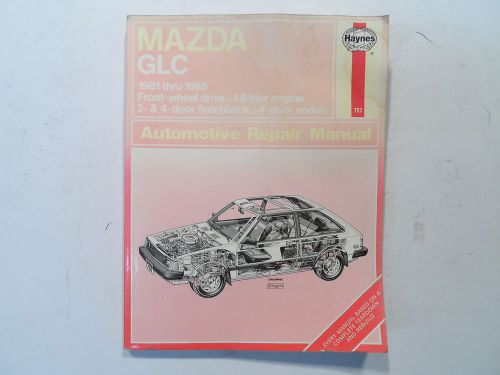 Mazda glc 1981-1985 haynes brand auto repair manual  757
