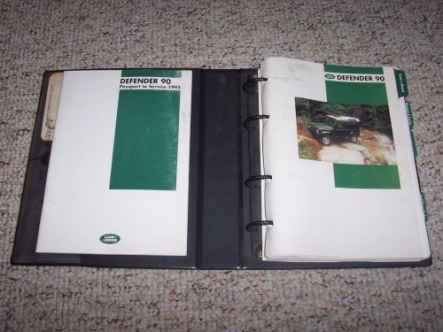 1995 land rover defender 90 factory original owner&#039;s owners user manual 3.9l v8