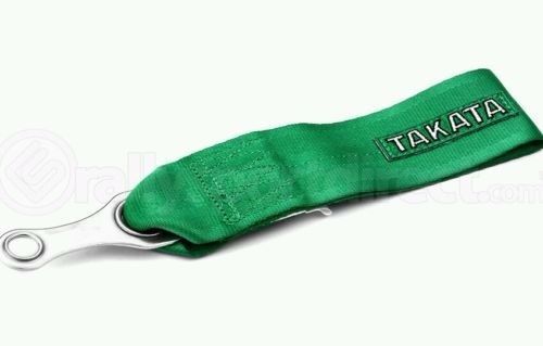 Takata tow strap green takata honda aura hook - free shipping