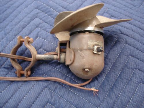 Samson safety flex fan 12 volt for old vintage rat rod it works, hot rod  1937