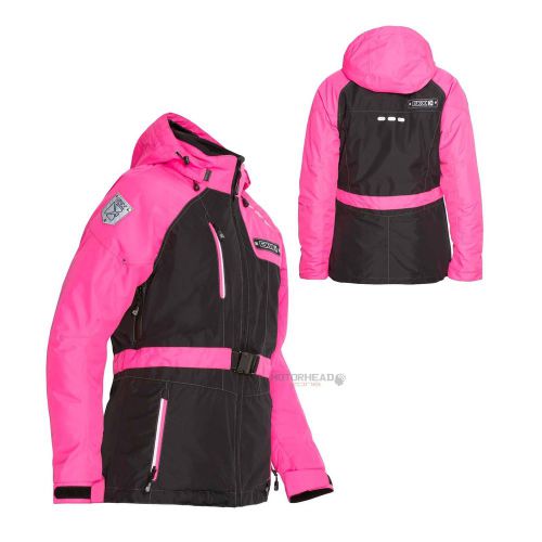 Snowmobile ckx jacket ultra black/pink small women snow winter coat windproof