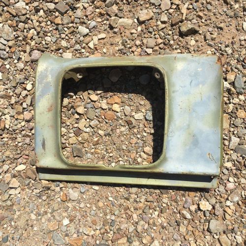 1971 or 1972 monte carlo fender extension- drivers side original gm