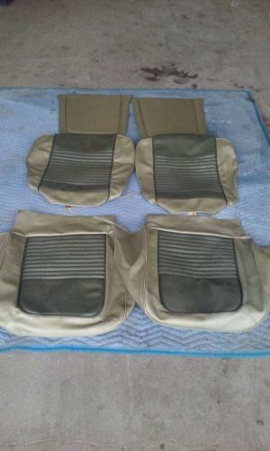 1967  ford mustang seat covers new * ivy gold *