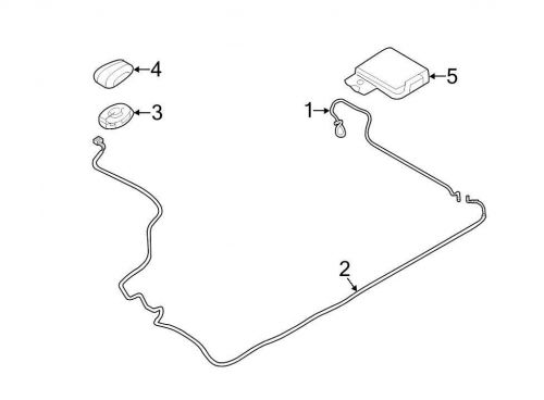 Ford oem gps antenna assembly ah6z10e893c image 5