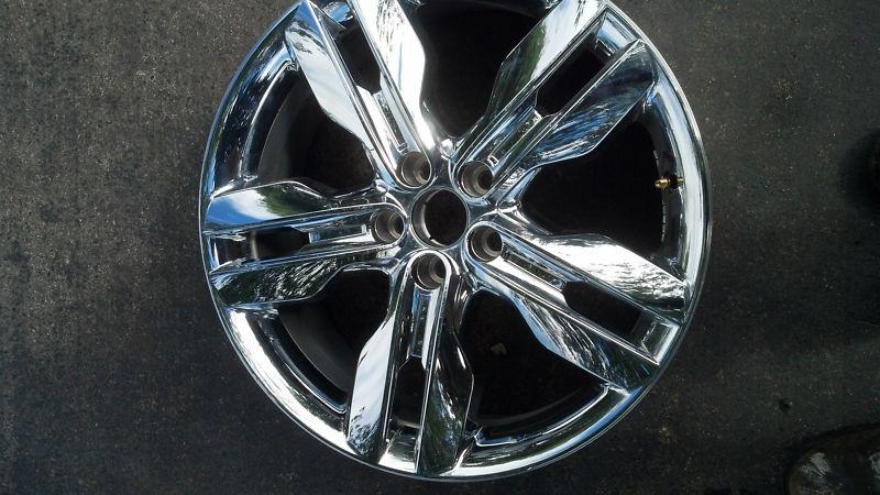 Ford edge 20" chrome clad wheel