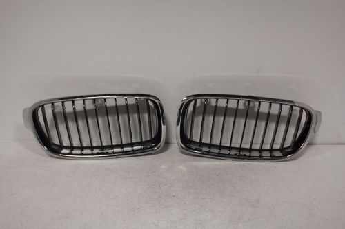 11 12 13 14 bmw f30 3 series 328 335 front grille grill chrome left &amp; right set