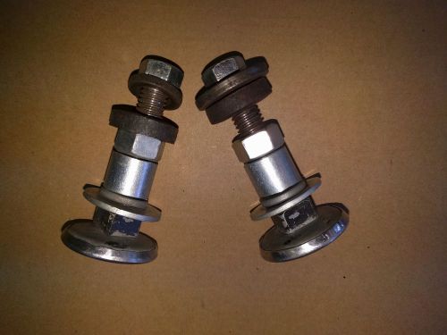 Model t ford top prop nut - stainless steel - original  pair with bolts