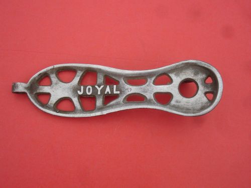 Cool vintage original cast aluminum joyal foot gas pedal gasser hot rod rat