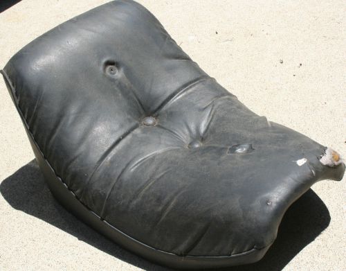 Used front fxr seat ripped torn rat rod 1982-newer vintage old school (u-633)