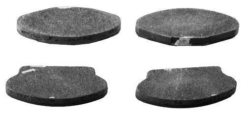 Ez go golf cart part hydraulic disc brake pad kit 1998-2003 oem quality