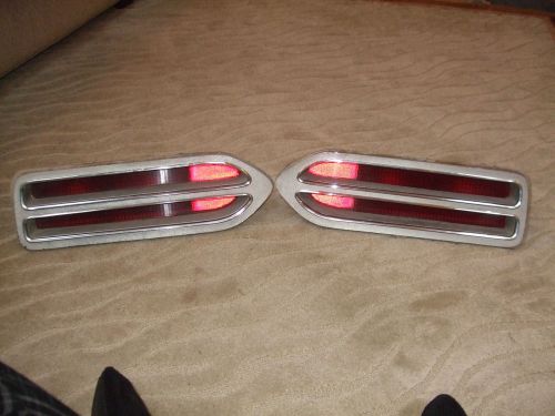 1970 plymouth gtx sport satellite tail light assemblies roadrunner nice!!