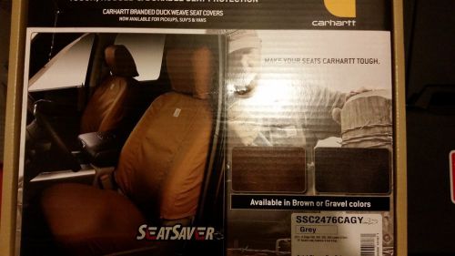 2014-2016 dodge ram carhartt gravel grey front seat covers
