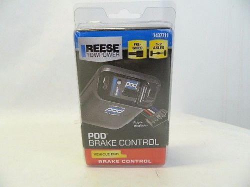 Brand new latest model reese towpower pod electric trailer brake control 7437711