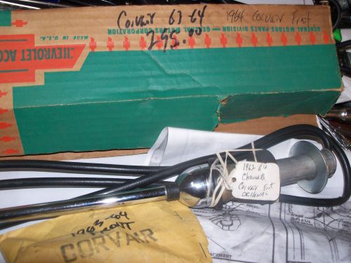 1963,64,chevrolet corvair radio antenna kit  front     new in the box  nos
