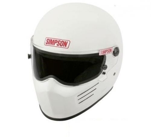Simpson racing bandit helmet sa2015 pre drilled for hans device,scca,nhra,wka~