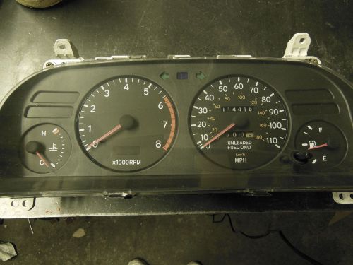 1993-1997 toyota corolla speedometer gauges cluster with tack 114416 miles