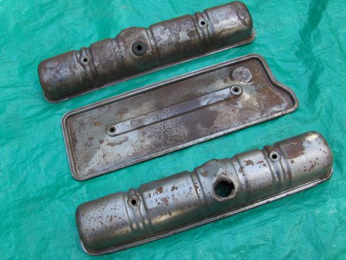 Buick 1963 1964 1965 401 425 nailhead lifter valley cover &amp; valve covers w/pcv