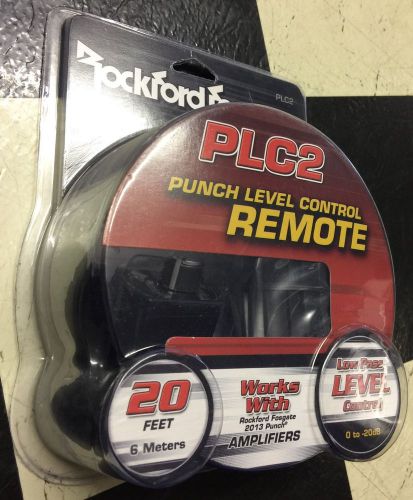 Rockford fosgate plc2 punch level control remote knob 2013