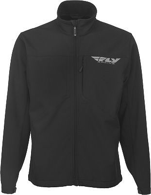 Fly racing 16 men&#039;s black ops lightweight fleece lined windproof jacket