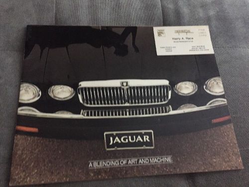 1981 jaguar xj6 series iii original car dealer sales brochure / catalog / 3