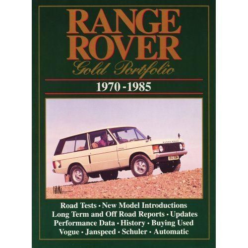 Range rover gold portfolio 1970-1985 v8  4-door schuler automatic vogue janspee