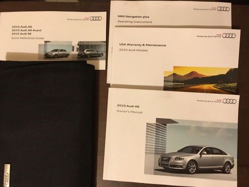 2010   audi a6 owners manual
