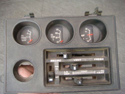 Toyota corolla levin trueno te21 te27 ke25 ke20 center cluster gauge jdm oem