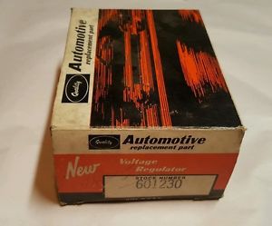 Vintage quality automotive voltage regulator nos 601230 ford edsel mercury