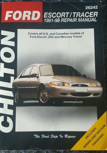 Chilton ford 1991-1999 escort / tracer repair manual 26242