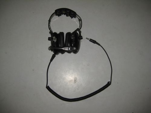 Rugged pilot headset ra620 used (helicopter/cessna/beechcraft/boeing/sikorsky)