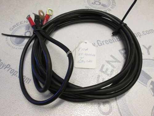 84-88439a46 mercury mariner outboard 7&#039; positive &amp; negative battery cable