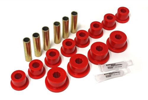 Energy suspension 1.2102r leaf spring bushing set fits 86-95 samurai