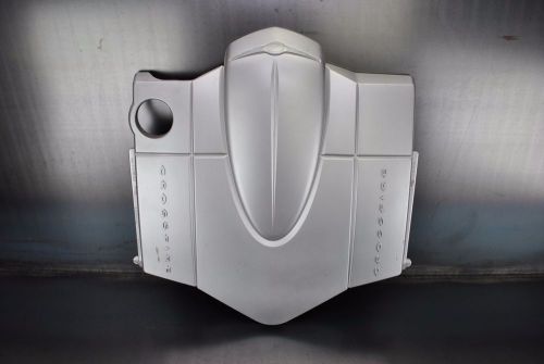 04-08 chrysler crossfire engine motor cover top w/ air intake cleaner silver