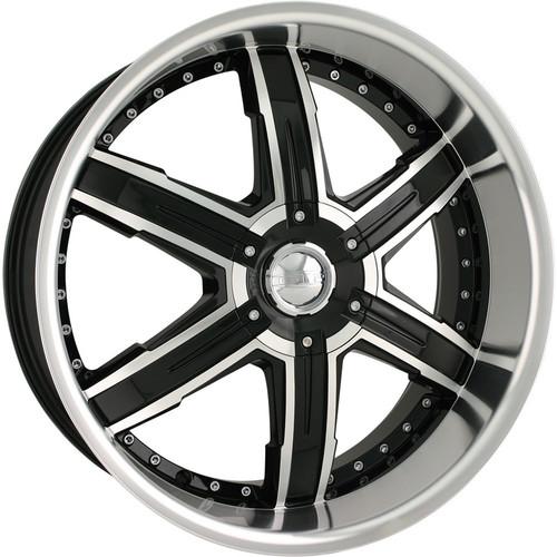 22x9.5 black dip heat wheels 5x135 5x5.5 +18 lincoln navigator blackwood