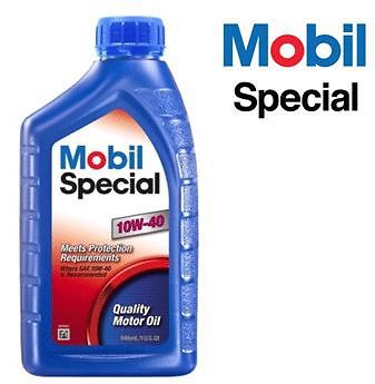 Mobil special series 10w-40 sae quality motor oil (1 u.s. qt bottle)