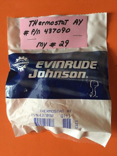 New = johnson/  evinrude outboard- thermostat ay - p/n #437090  - (my #29)