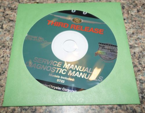 2004 dodge second edition st22 sebring service shop manual on cd