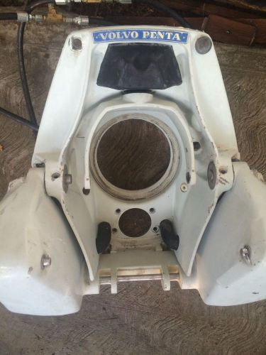 1985  volvo penta transom unit with hydronic trim