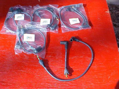 5 sets,,big twin &amp; sporster spark plug wire sets,5 pairs,7mm suppression cable.,