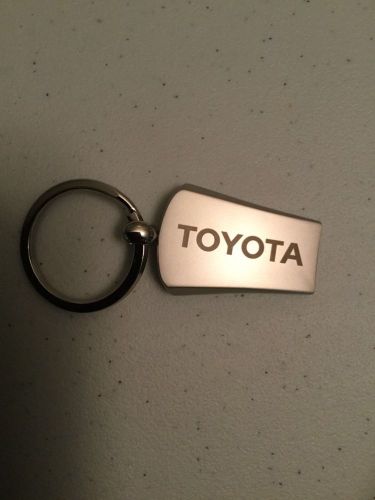 Toyota whistle key chain metal key ring - new
