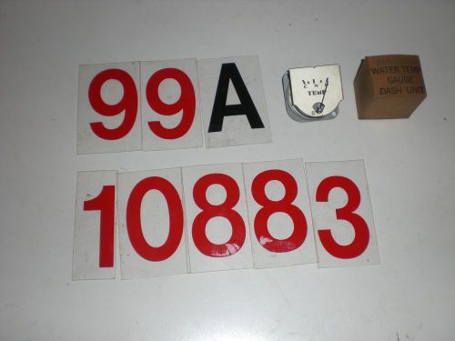 1939 mecury dash gauge-nos-temperature - 99a-10883