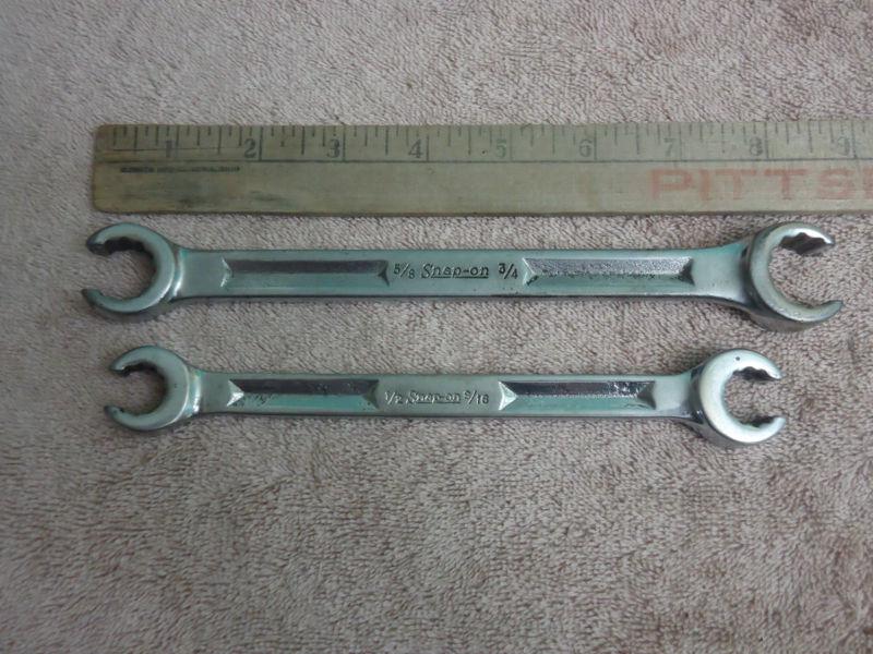 2 snap-on wrench lot rxh 2024. rxh 1618. flare nut combination. 