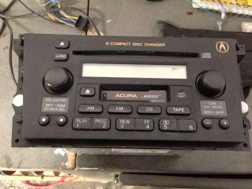 Acura stock stereo with 6-disc changer & tape player! super clean