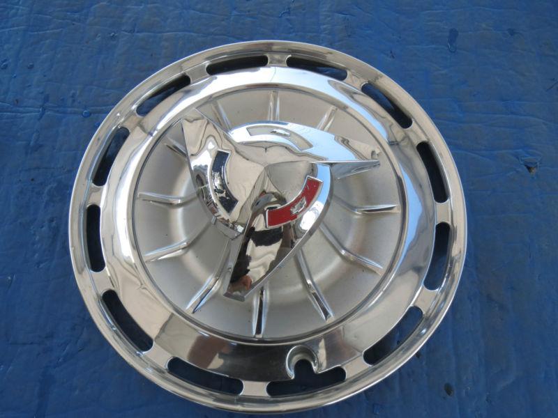 1962 62 chevy impala caprice hubcap hub cap w/ spinner used 3816540 e-6 cb3