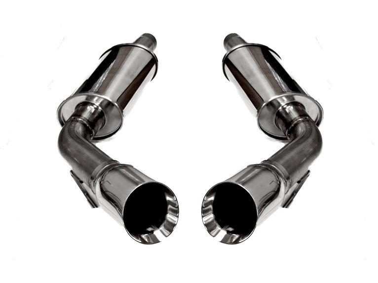 Chevy camaro v6 rs ls 91a177 axle-back exhaust system version 2.0 trim 2010-2013